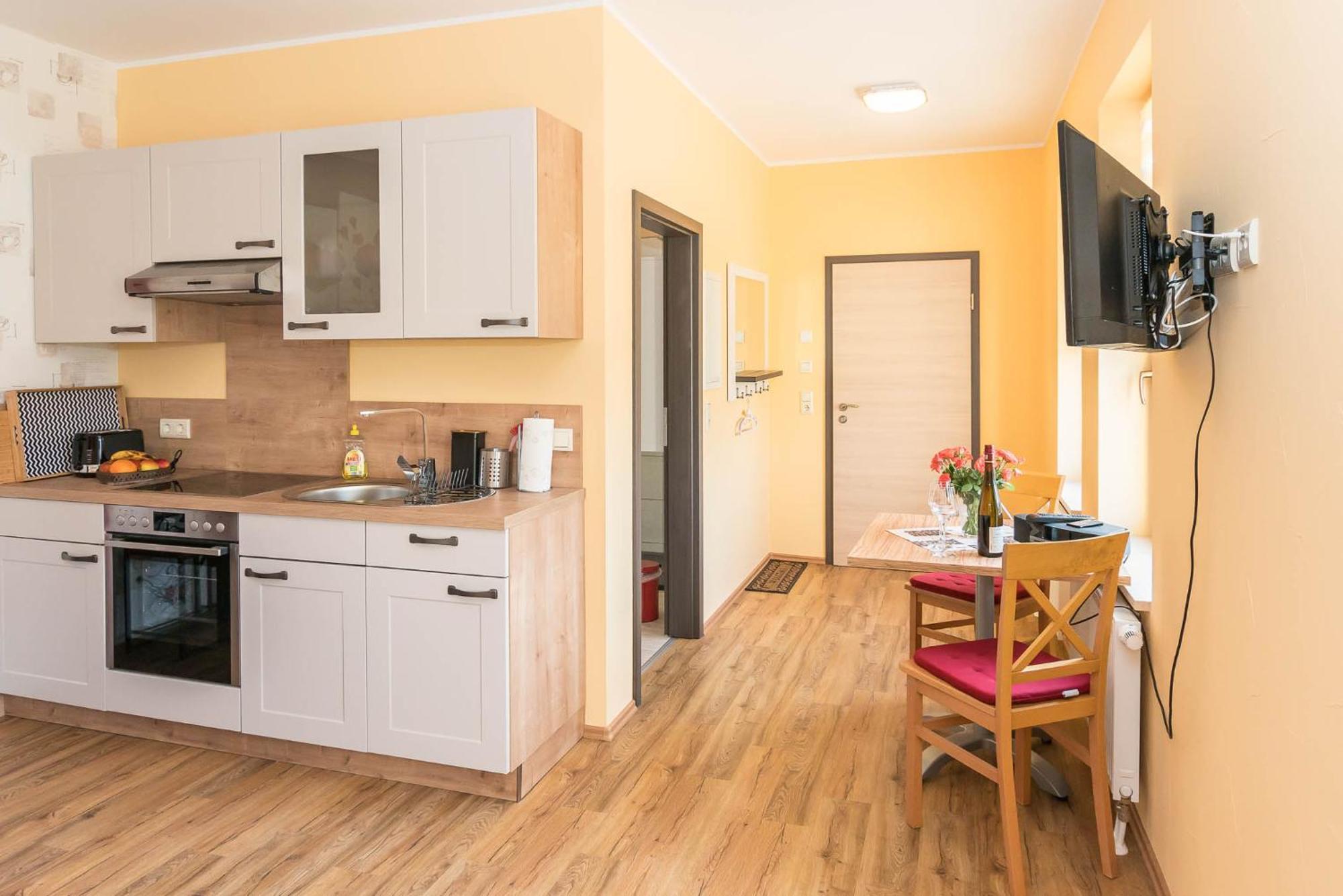 Weingut Pawis Appartements Freyburg Kamer foto